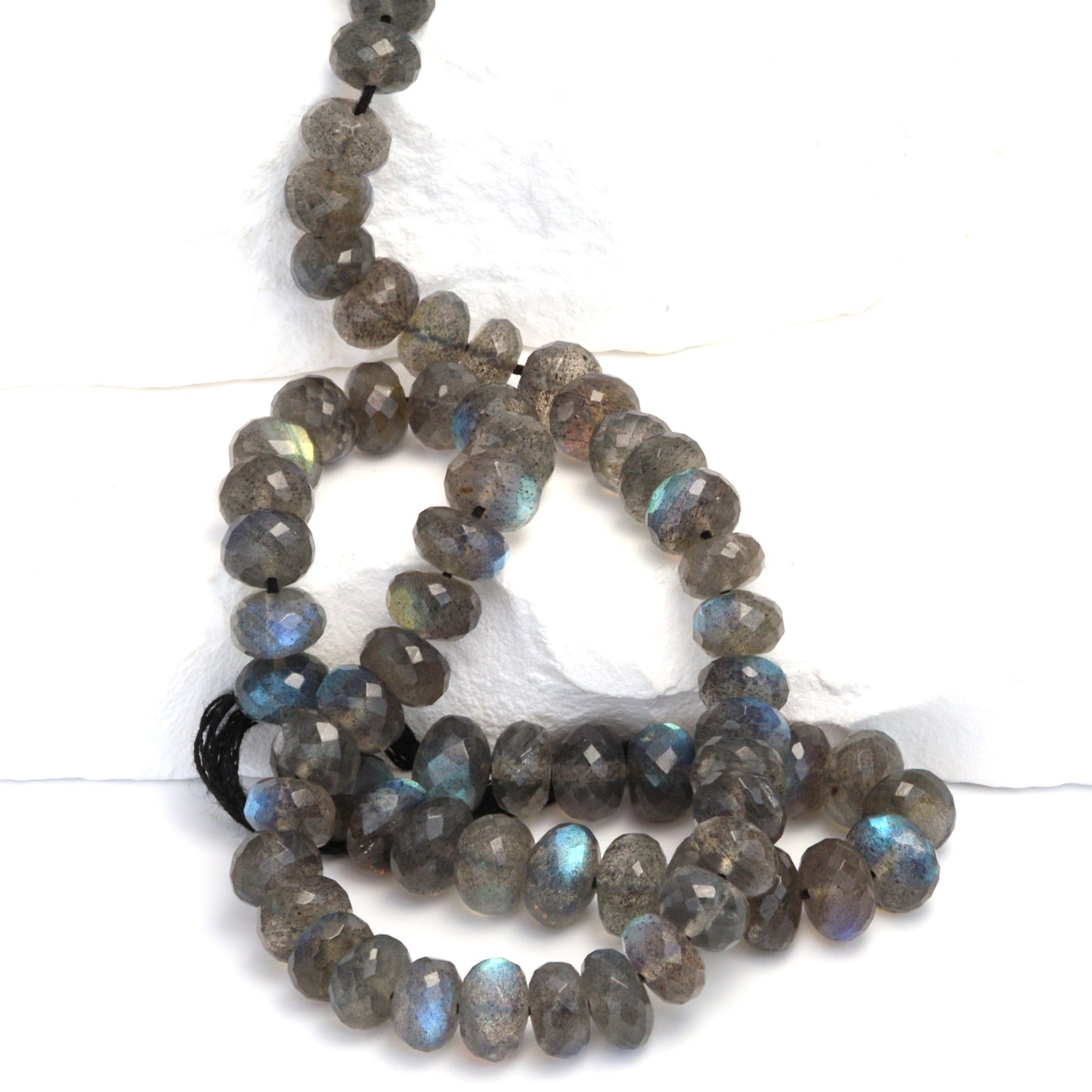 AAA Blue Labradorite 6mm Faceted Rondelles