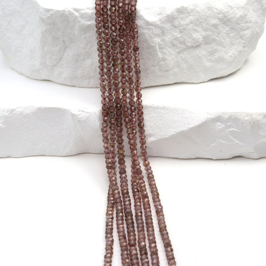 Color Change Garnet 2mm Faceted Rounds