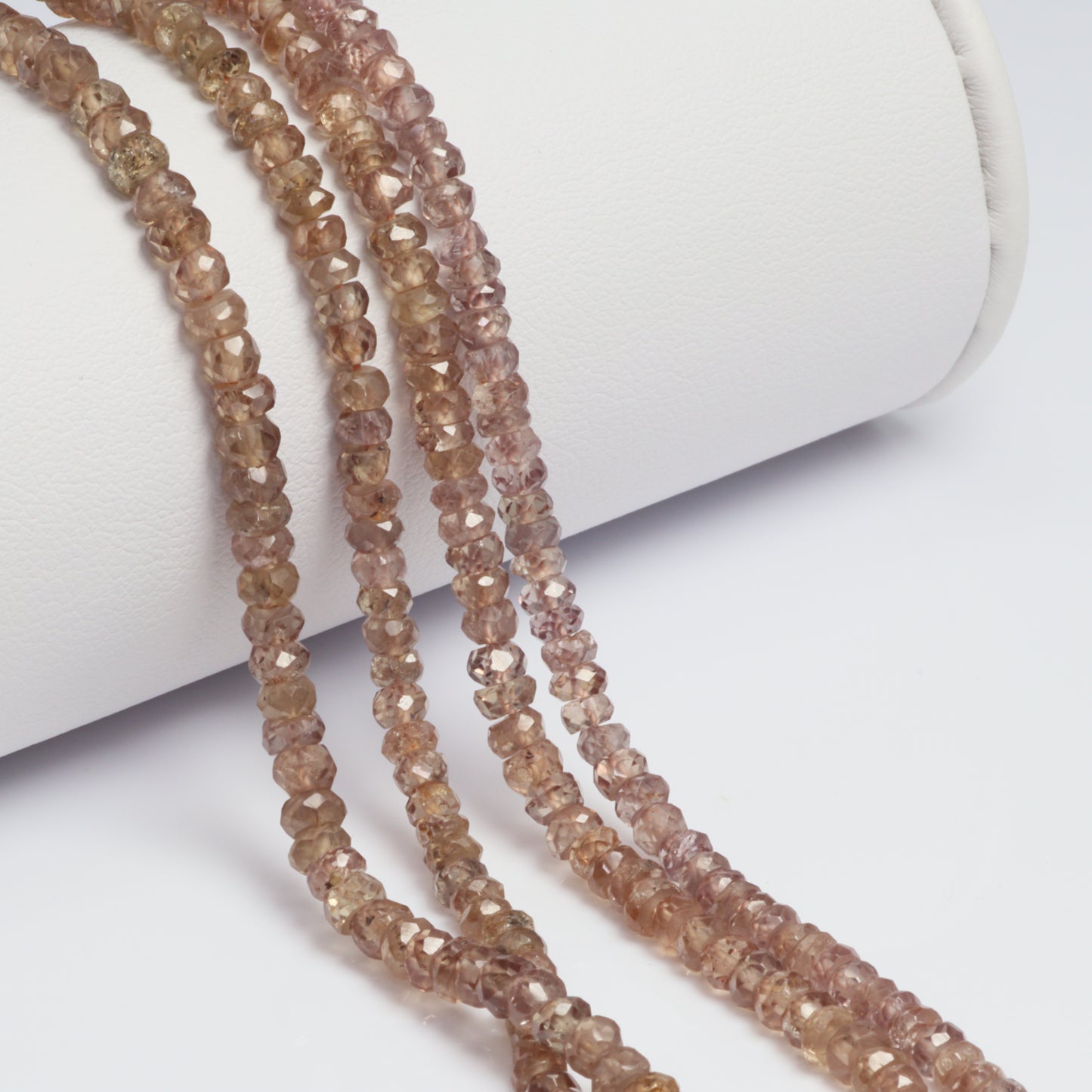 Color Change Garnet 3.5mm Faceted Rondelles