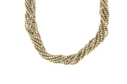 Matte Silver Pyrite 2mm Faceted Rounds