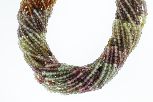 Tundra Sapphire 3.5mm Faceted Rondelles