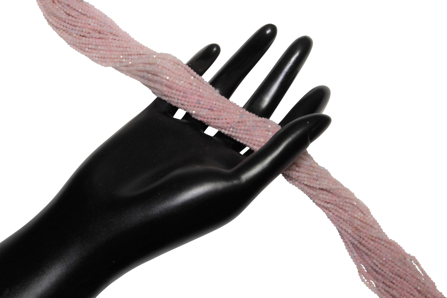 Morganite 2mm Faceted Rounds