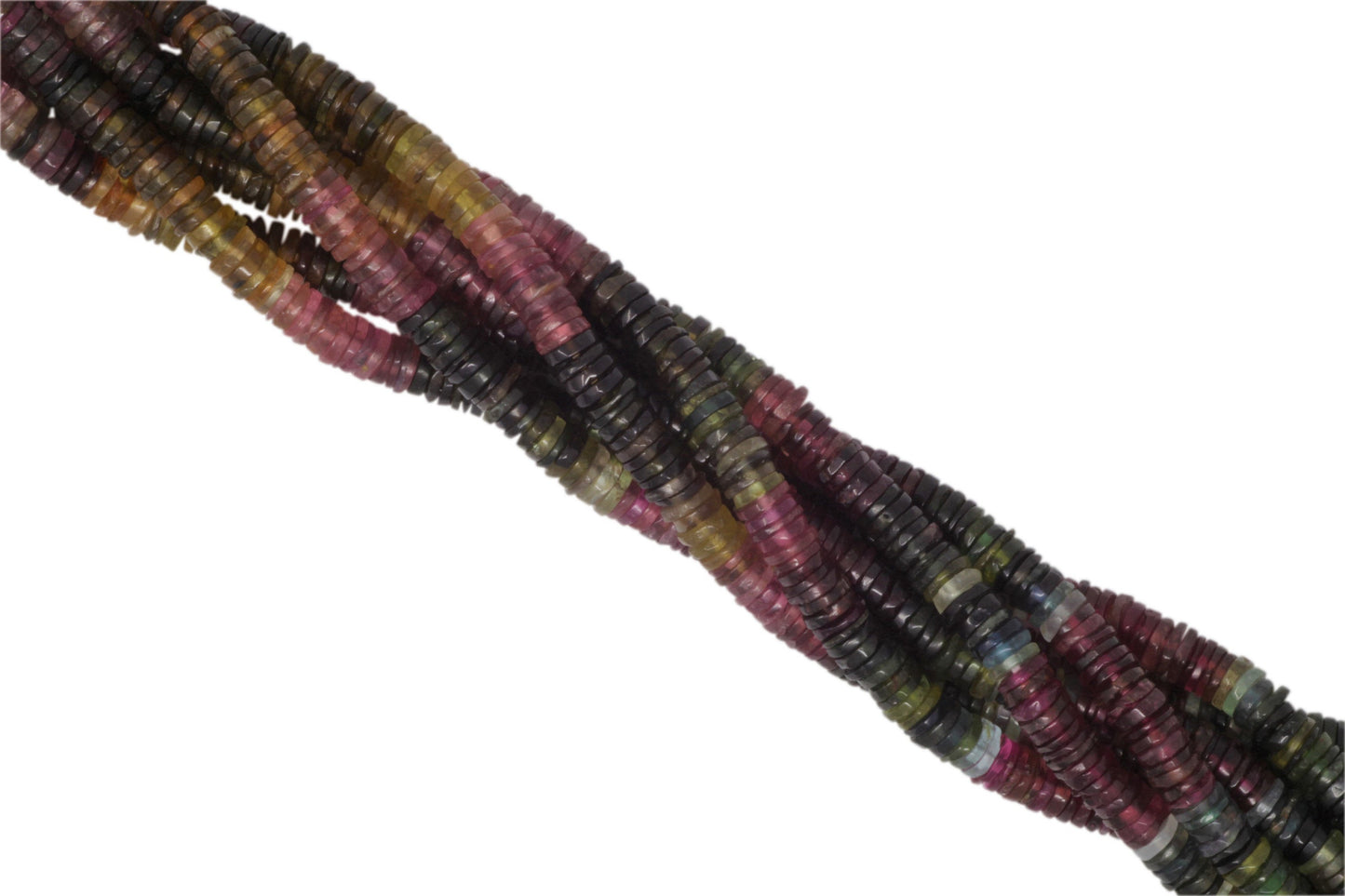 Watermelon Tourmaline 7mm Smooth Tires