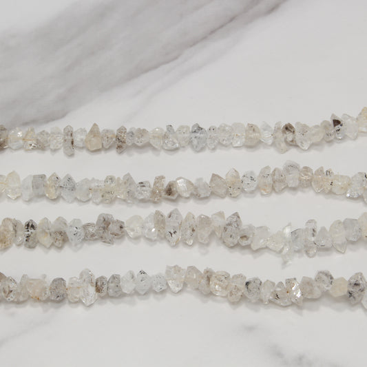 Herkimer Diamond Quartz 6mm Freeform Chips