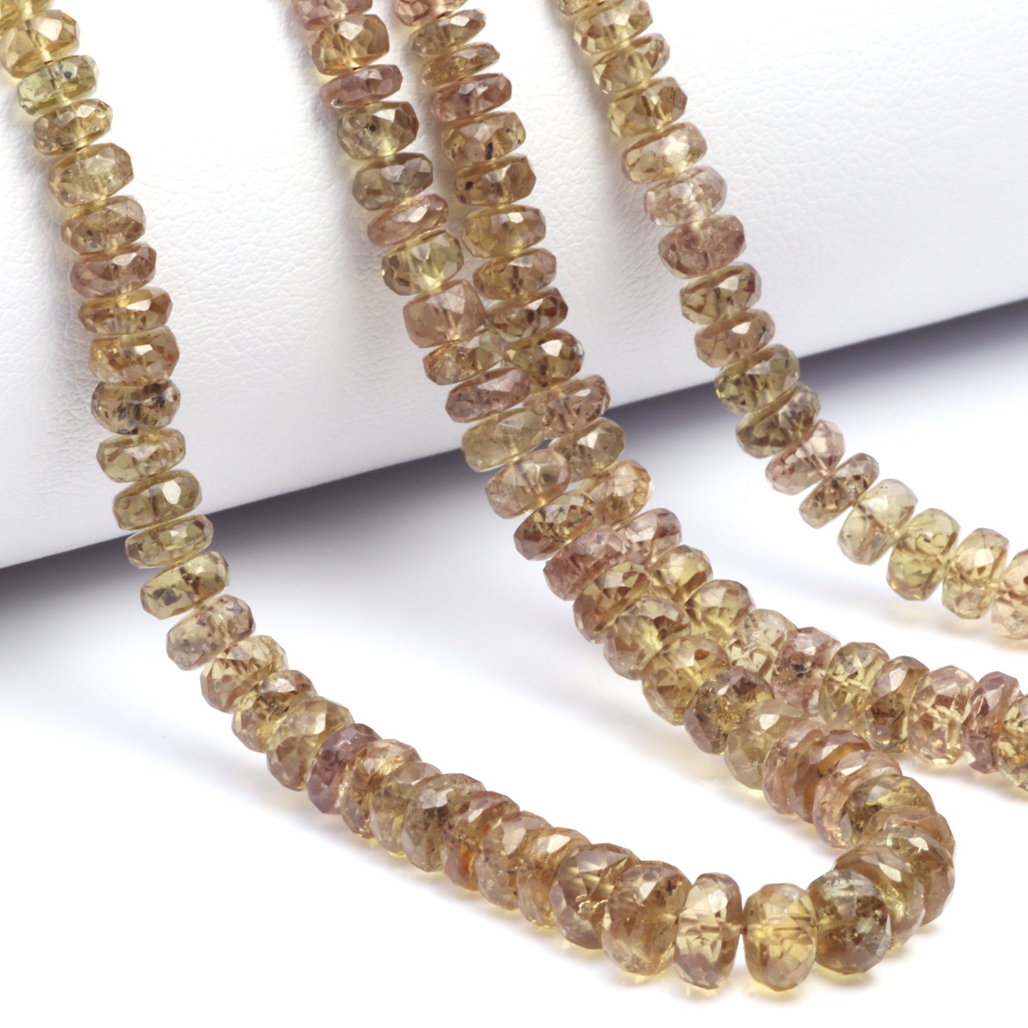 Color Change Garnet 4mm Faceted Rondelles