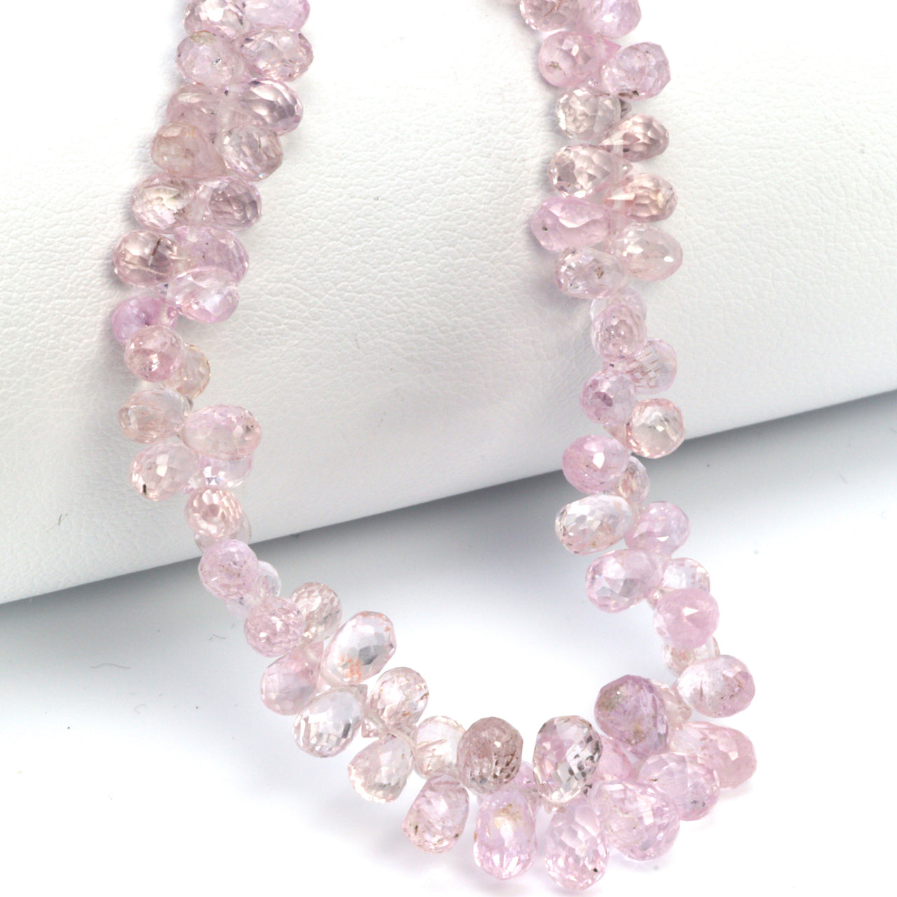 Light Pink Sapphire 4x2mm Faceted Teardrop Briolettes