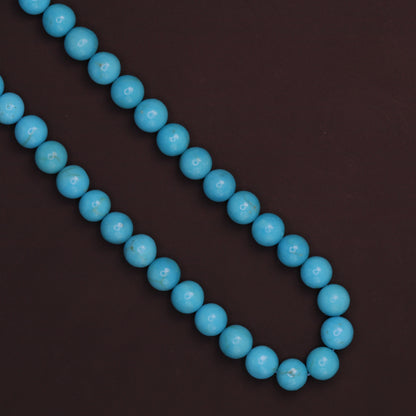 Sleeping Beauty Turquoise 5.5mm Smooth Rounds
