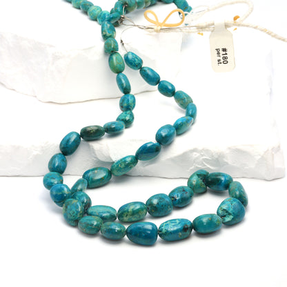 Blue Green Chrysocolla 10x8mm Smooth Nuggets