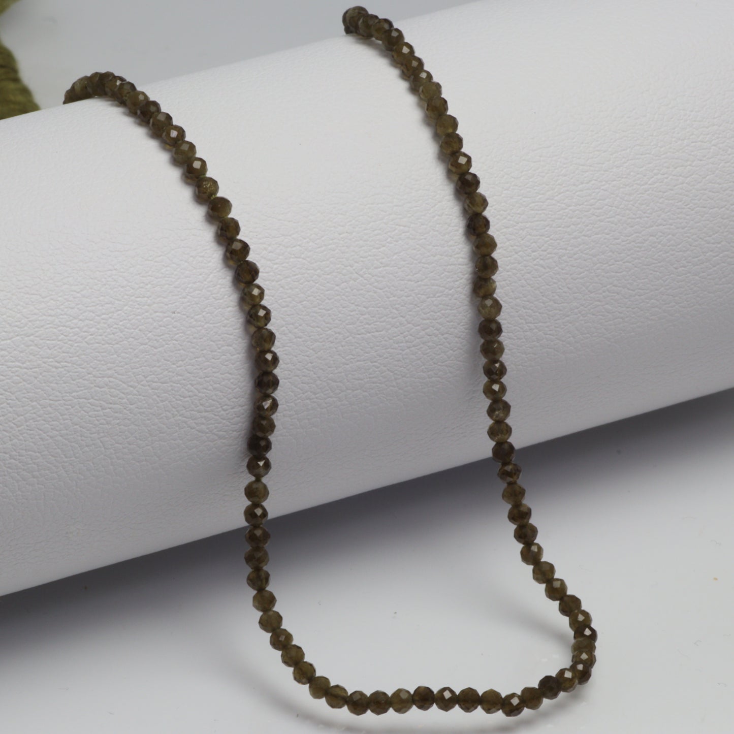 Cat's Eye Feldspar 2mm Faceted Rounds