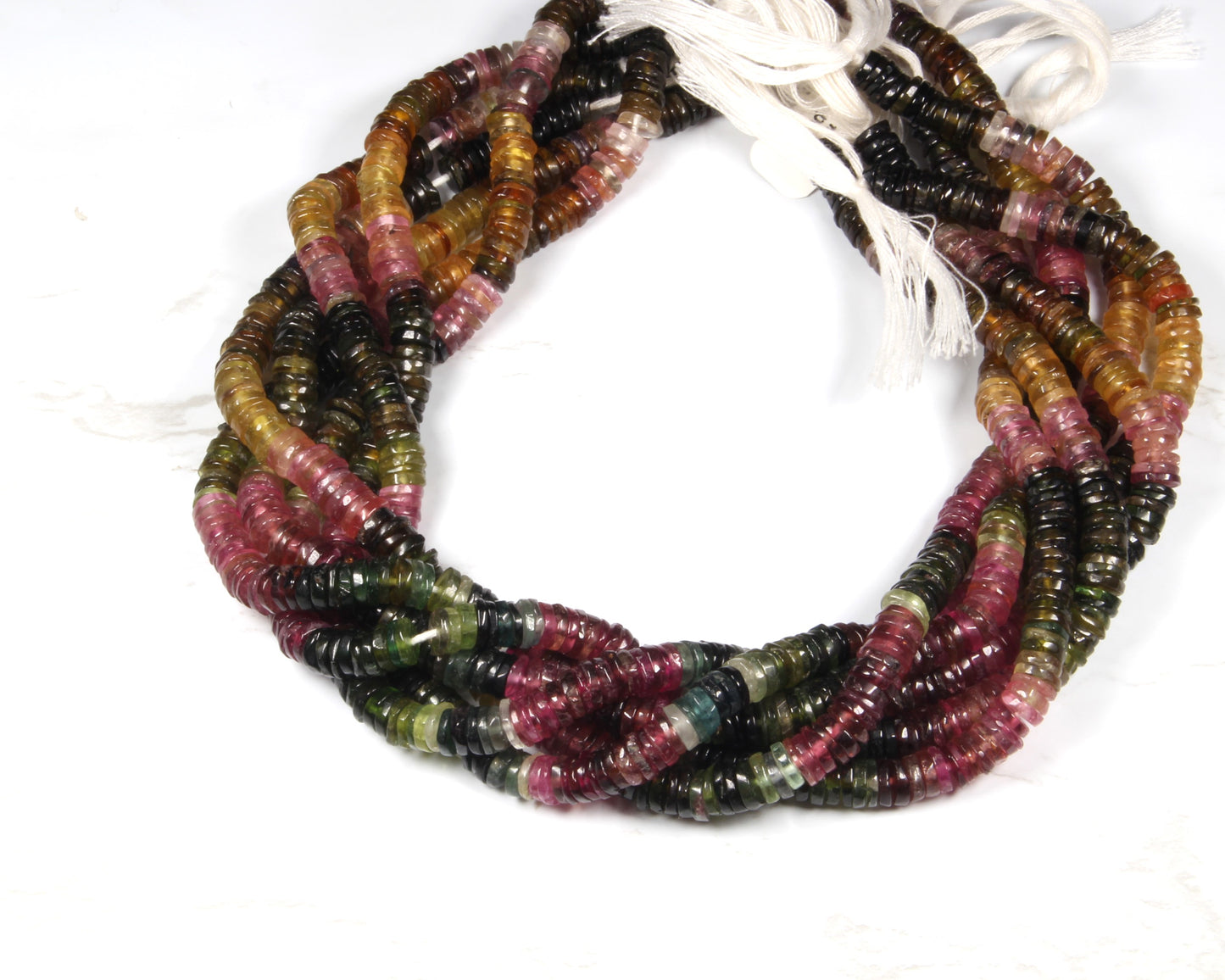 Watermelon Tourmaline 6mm Smooth Tires