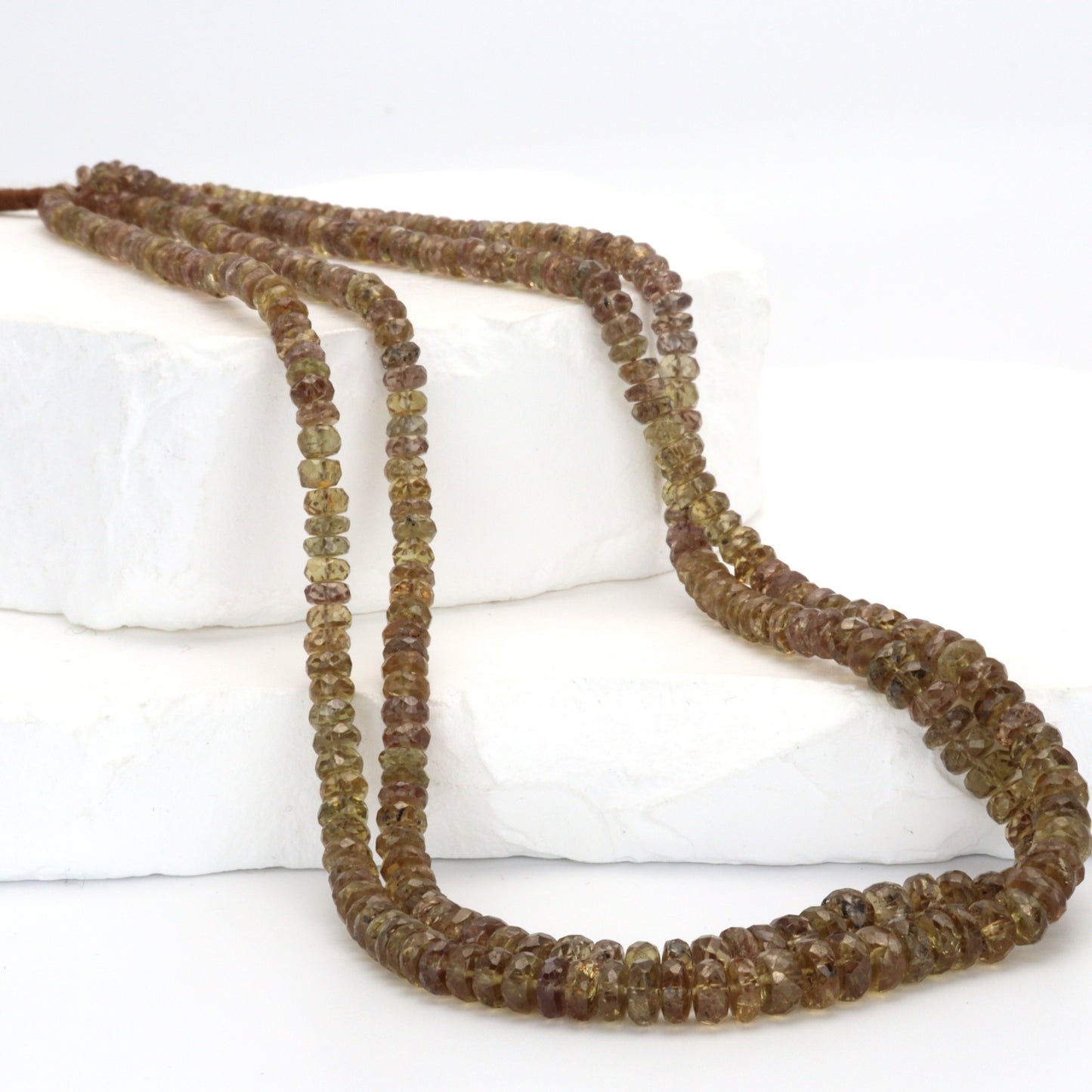 Color Change Garnet 4mm Faceted Rondelles