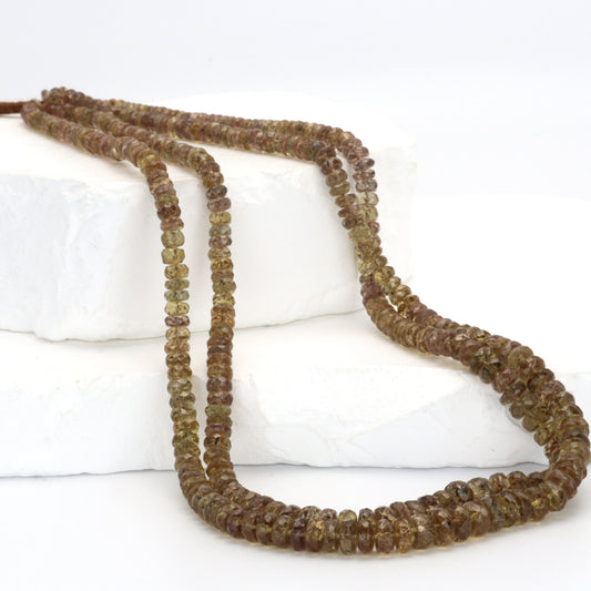 Color Change Garnet 4mm Faceted Rondelles