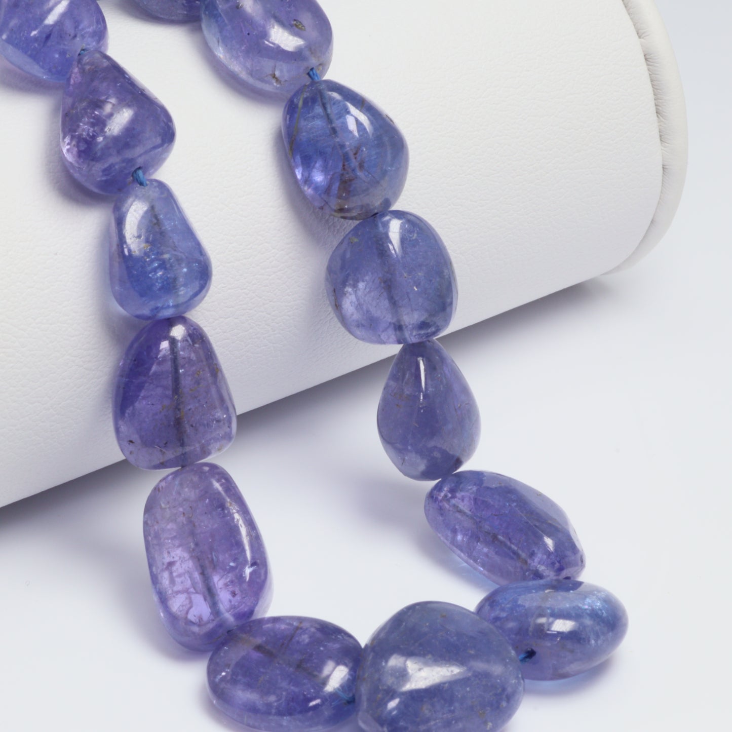 Blue Tanzanite 11x9mm Smooth Nuggets