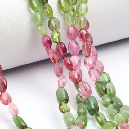 Watermelon Tourmaline 7x5mm Smooth Ovals