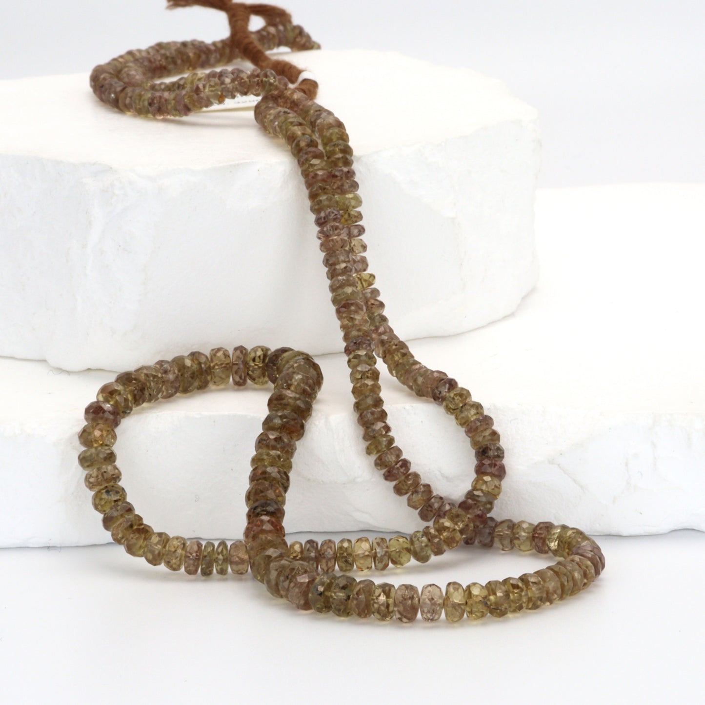 Color Change Garnet 4mm Faceted Rondelles