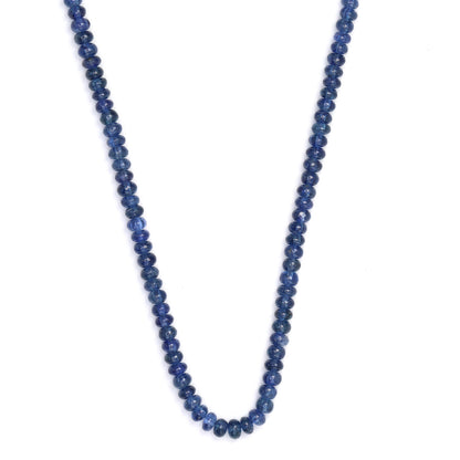 Royal Blue Sapphire 2.5mm -  3.1mm Smooth Rondelles Bead Strand