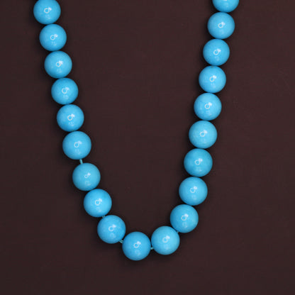 Sleeping Beauty Turquoise 7mm Smooth Rounds