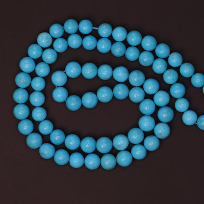 Sleeping Beauty Turquoise 5.5mm Smooth Rounds