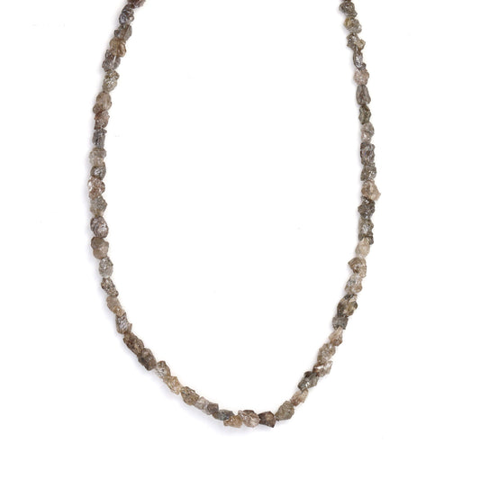 Brown Diamond 3x2mm - 4x3mm Faceted Chips Bead Strand