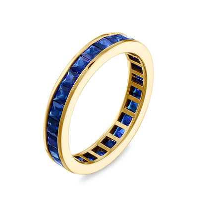 Chanel Set Blue Sapphire Eternity Band