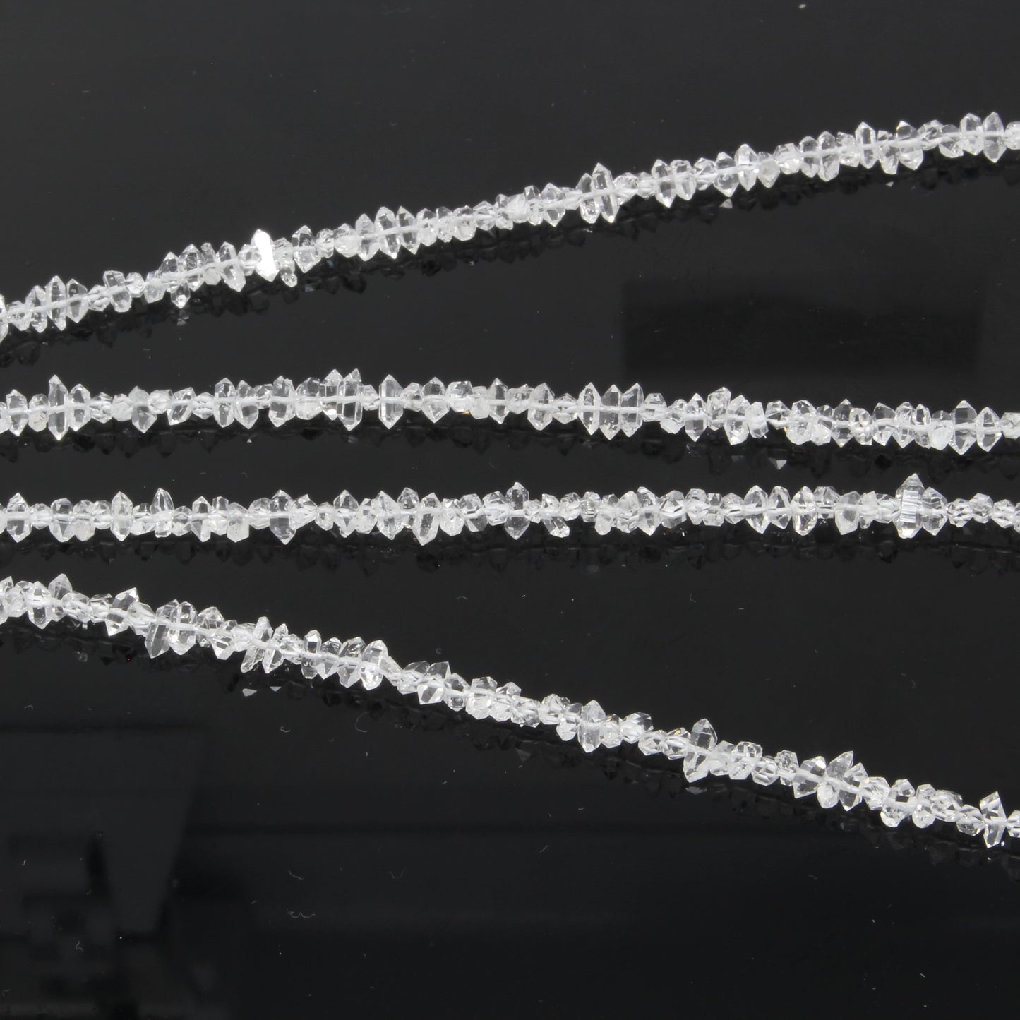 Clear Herkimer Diamond Quartz 3mm Freeform Chips