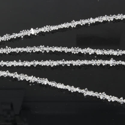 Clear Herkimer Diamond Quartz 3mm Freeform Chips