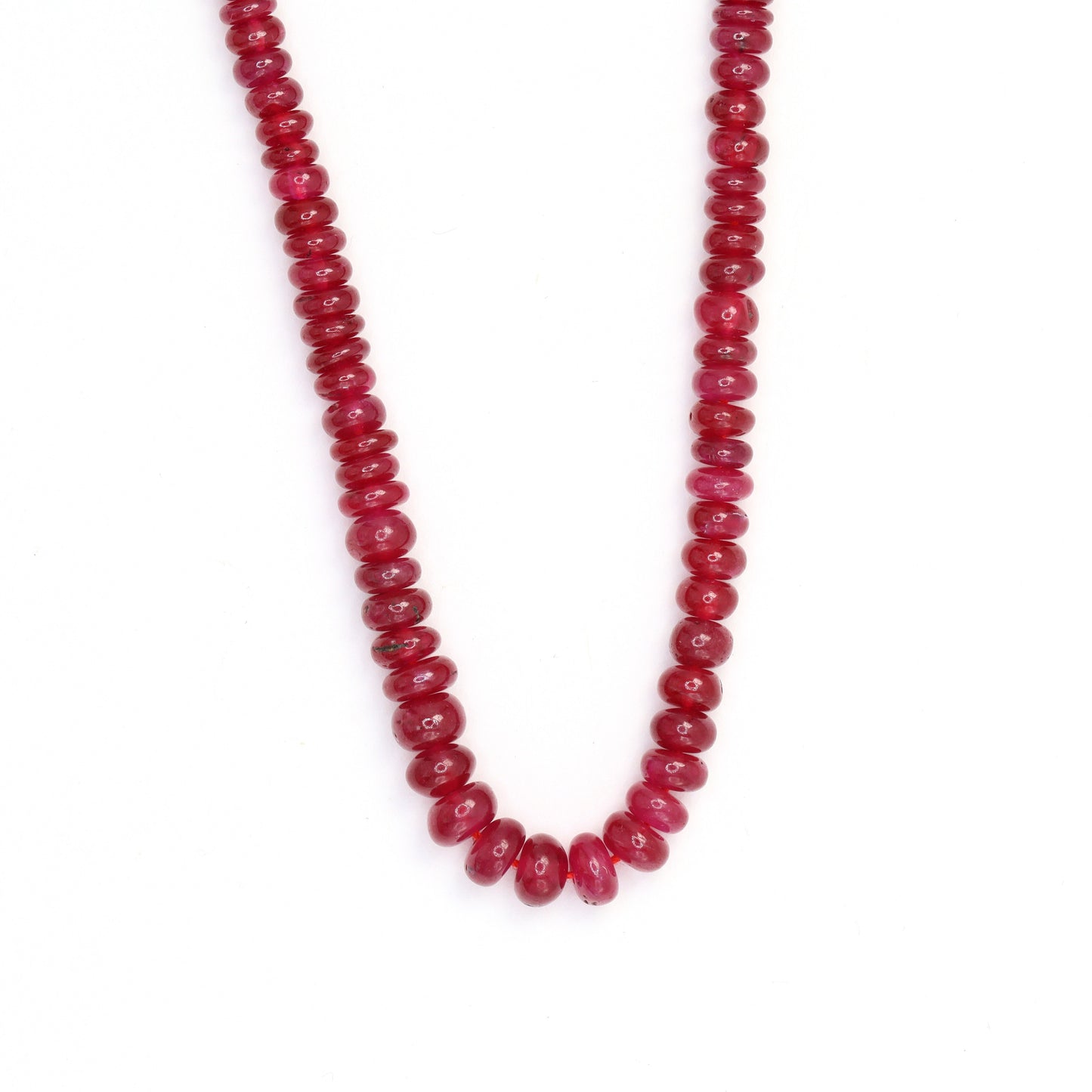 Red Ruby 3mm Smooth Rondelles