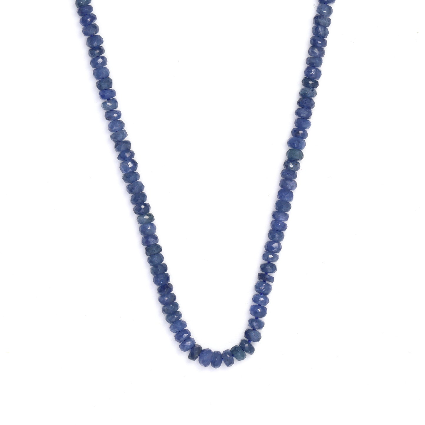 Cornflower Blue Sapphire 3.5mm Faceted Rondelles