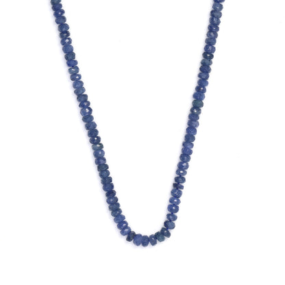 Cornflower Blue Sapphire 3.5mm Faceted Rondelles