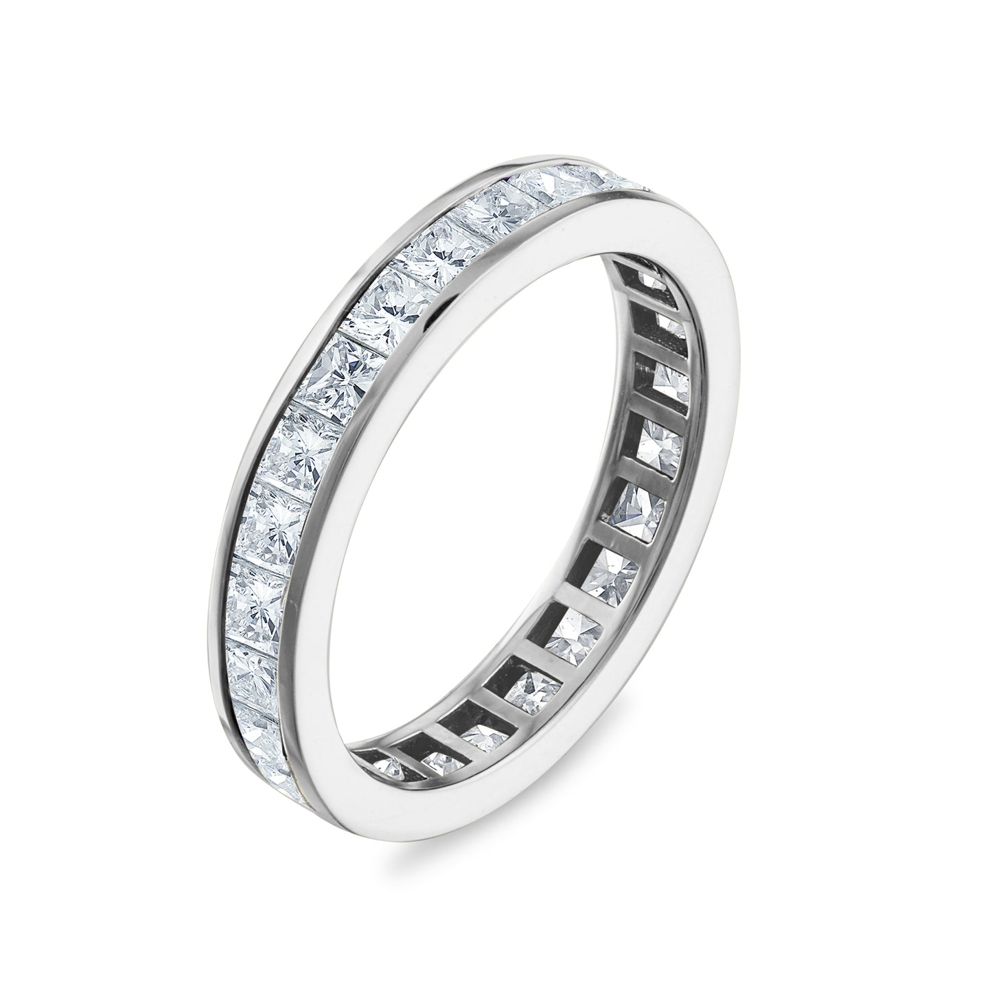 Chanel Set White Diamond Eternity Band