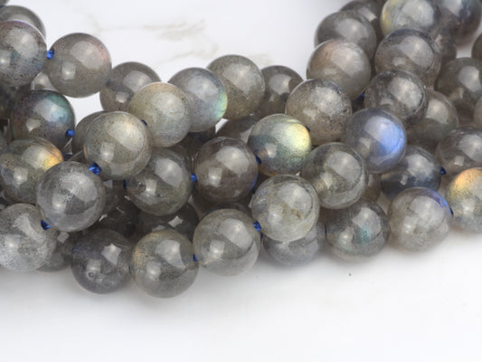 Labradorite 7mm Smooth Rounds