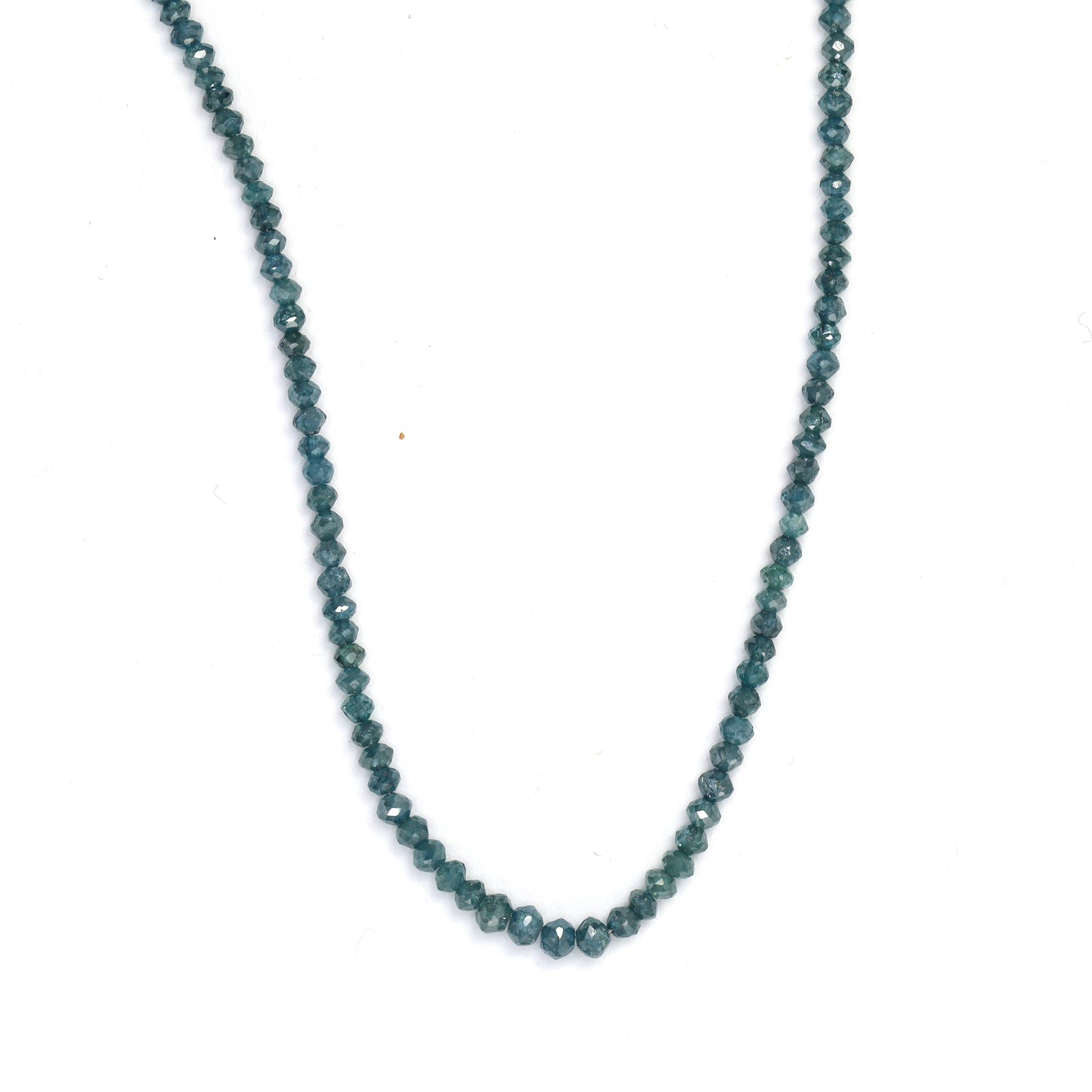 Blue Diamond 2mm Faceted Rondelles