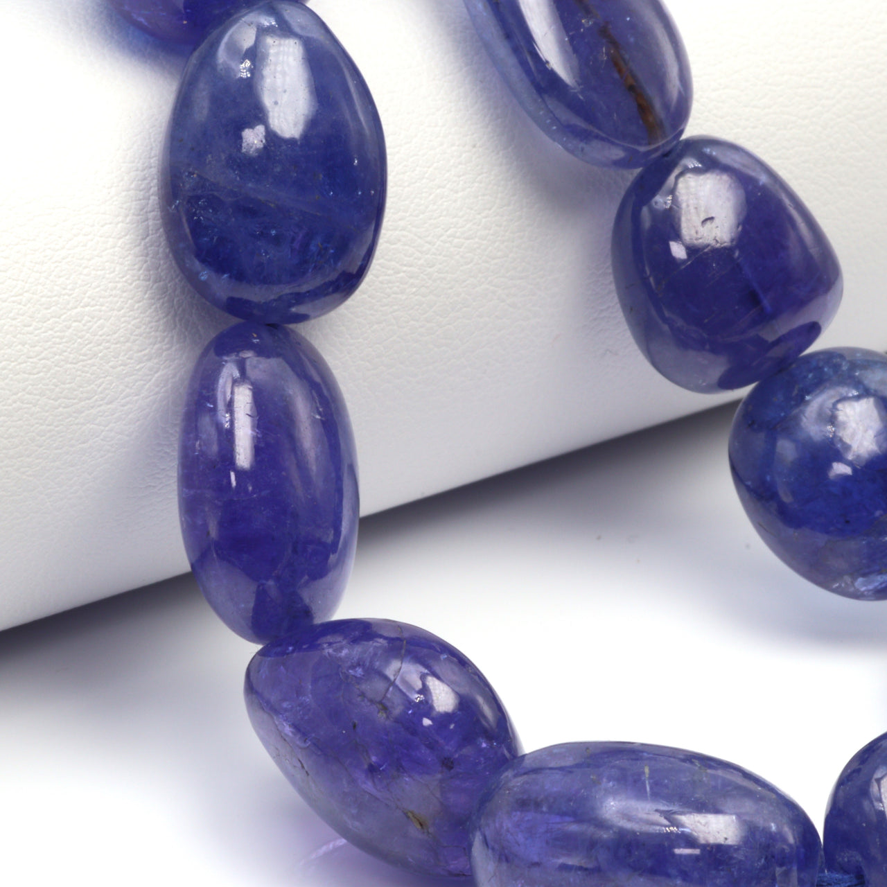 Blue Tanzanite 13x10mm Smooth Nuggets