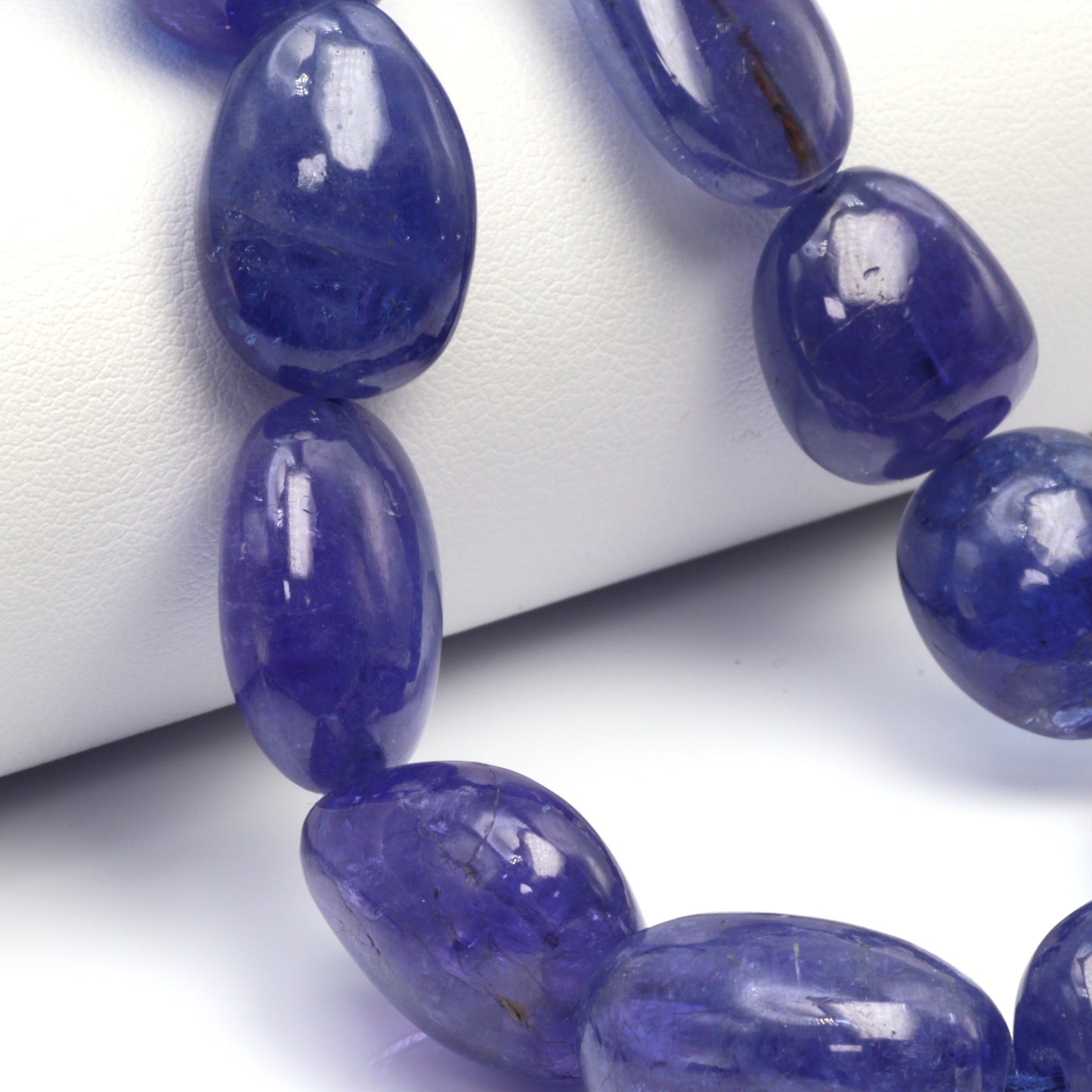 Blue Tanzanite 13x10mm Smooth Nuggets