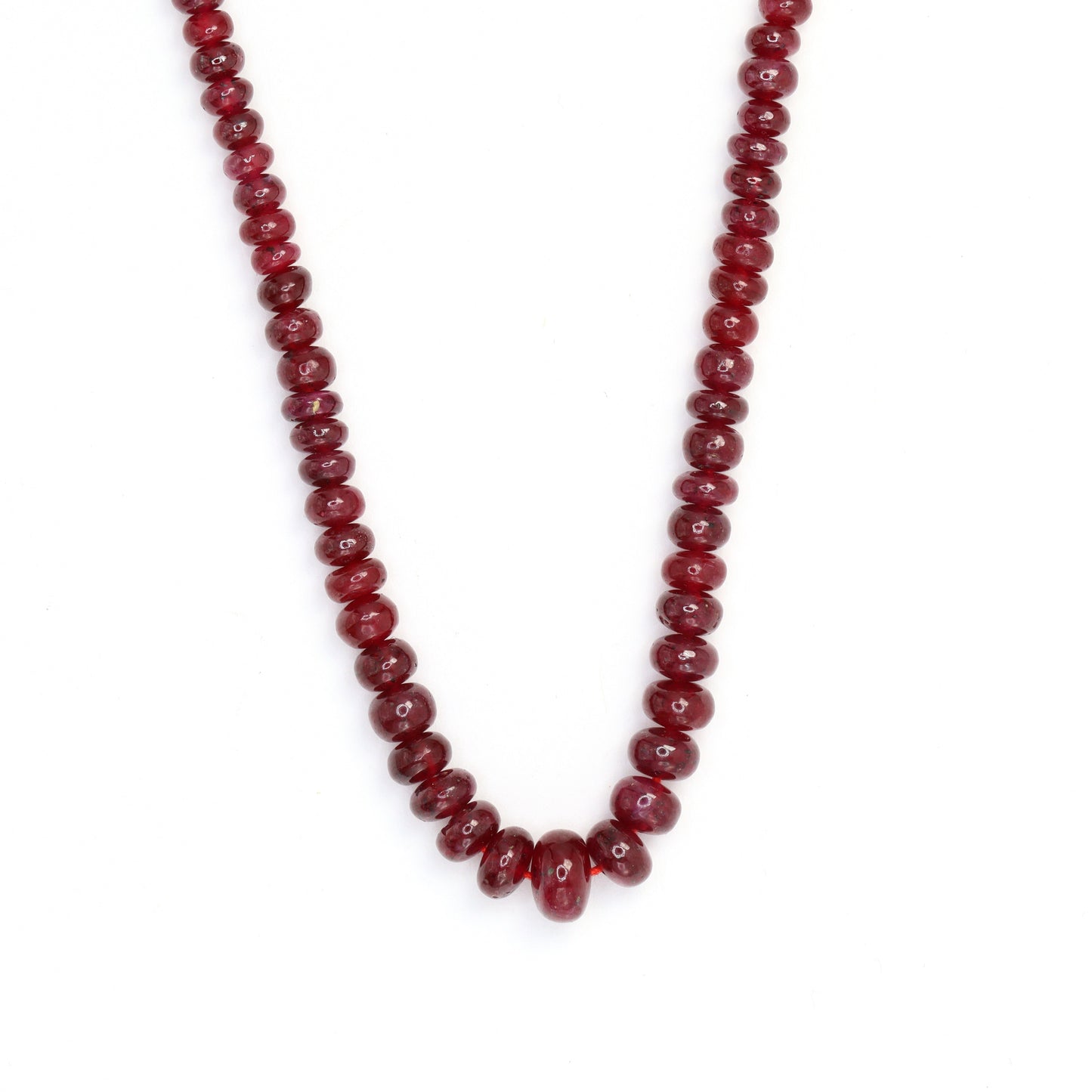 Red Ruby 3mm Smooth Rondelles