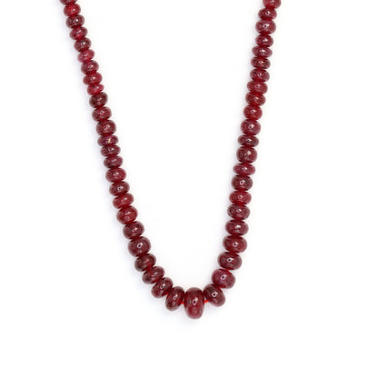 Red Ruby 3mm Smooth Rondelles