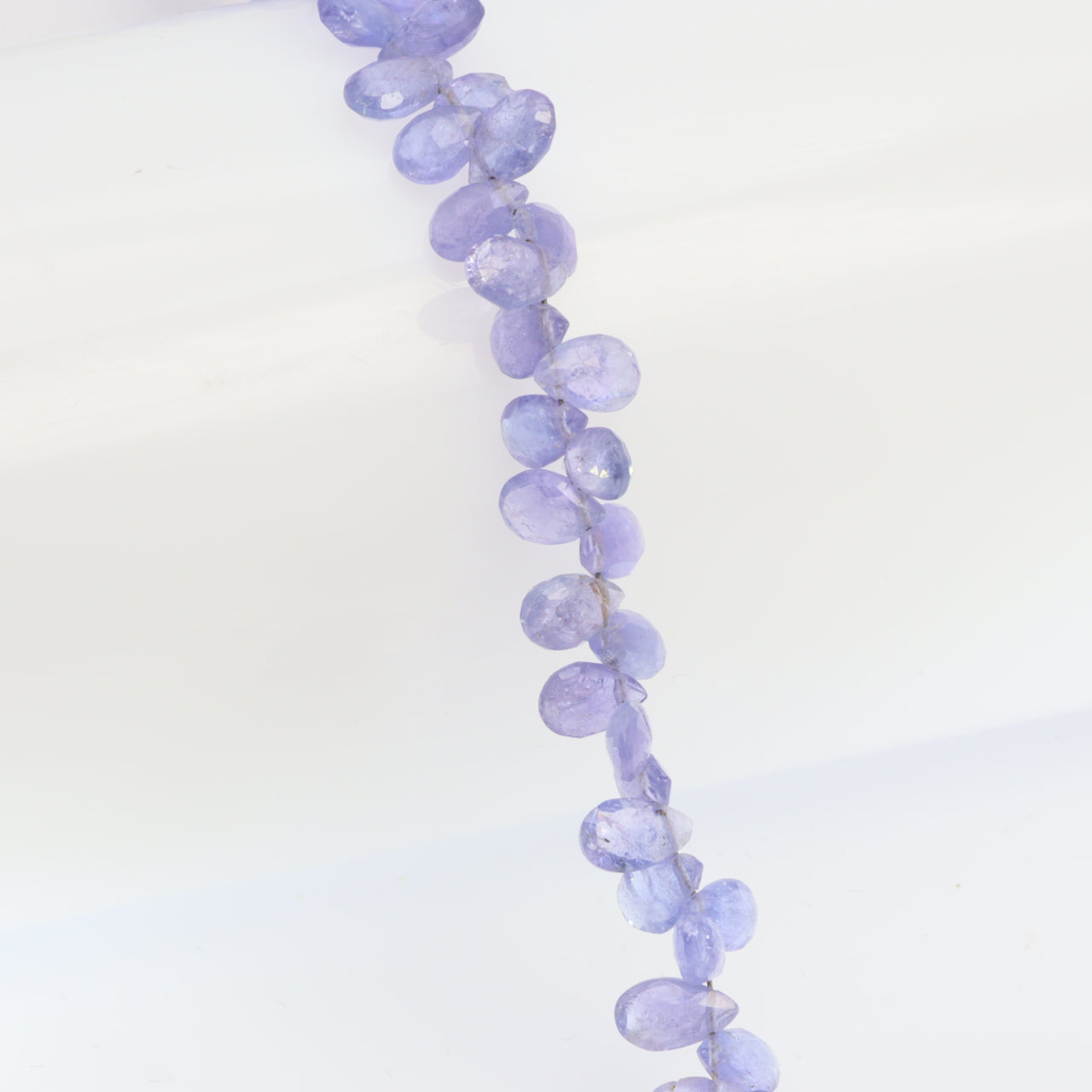 Blue Tanzanite 6x4mm Faceted Pear Shaped Briolettes