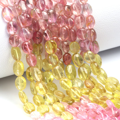 Watermelon Tourmaline 5x3mm Smooth Ovals