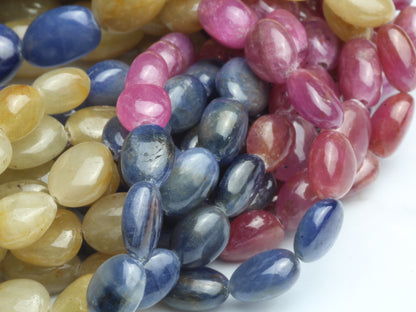 Multi Sapphire 7x5mm Smooth Ovals