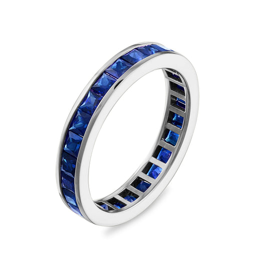 Chanel Set Blue Sapphire Eternity Band