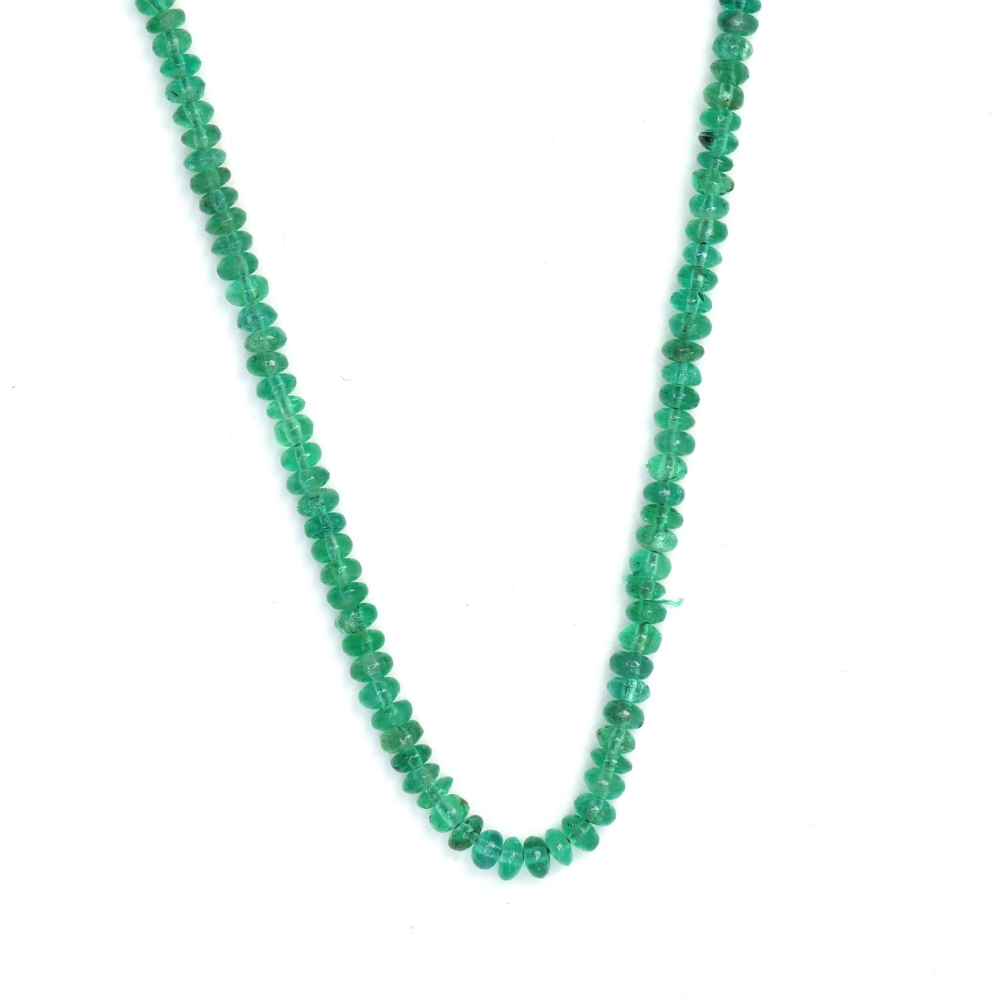 Green Emerald 2mm Smooth Rondelles