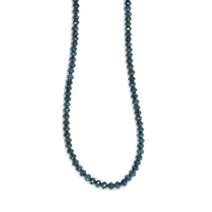 Blue Diamond 2mm Faceted Rondelles