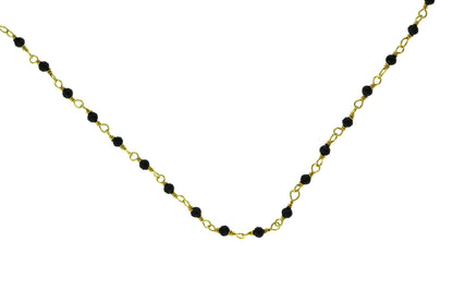 Black Spinel 2mm Faceted Rounds