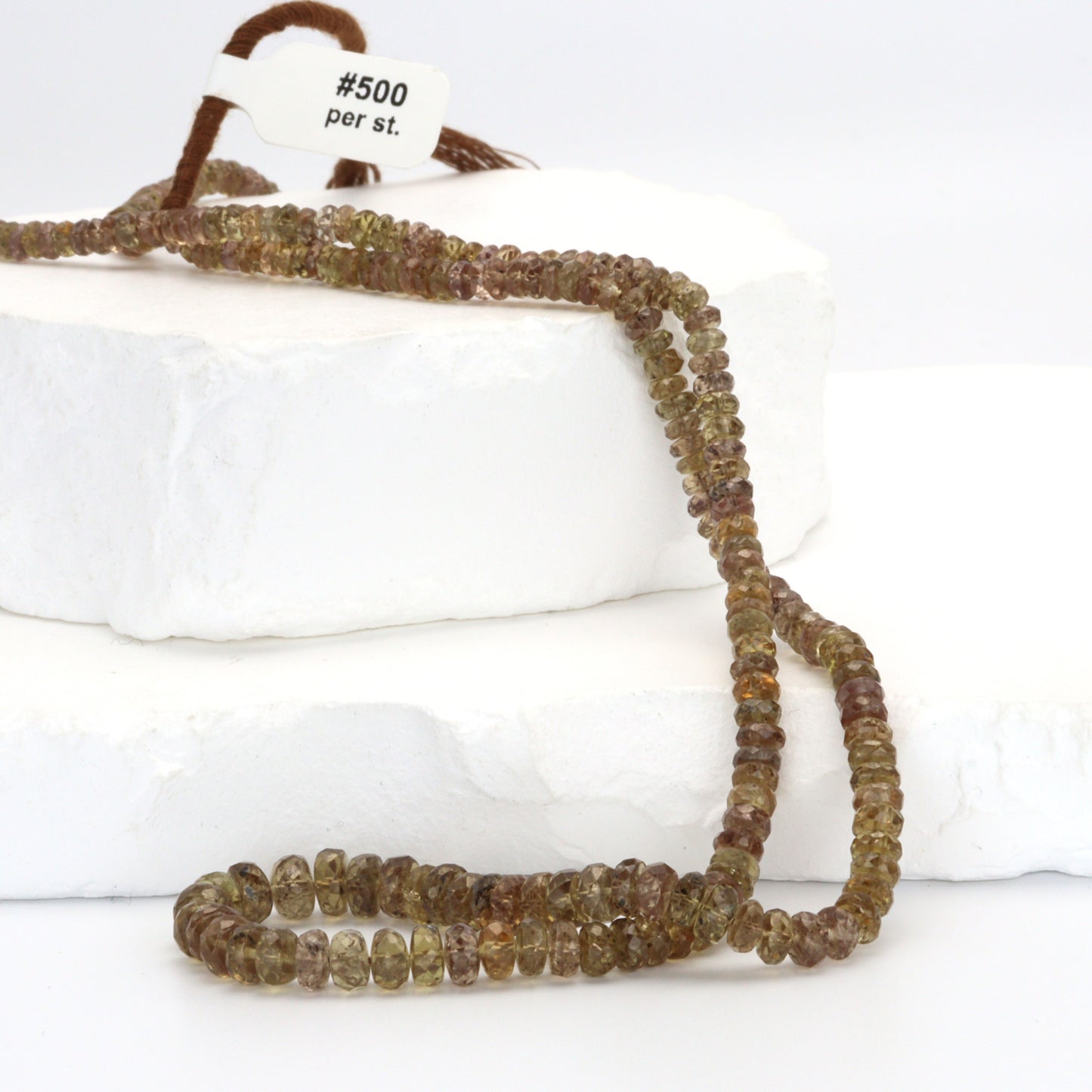 Color Change Garnet 4mm Faceted Rondelles