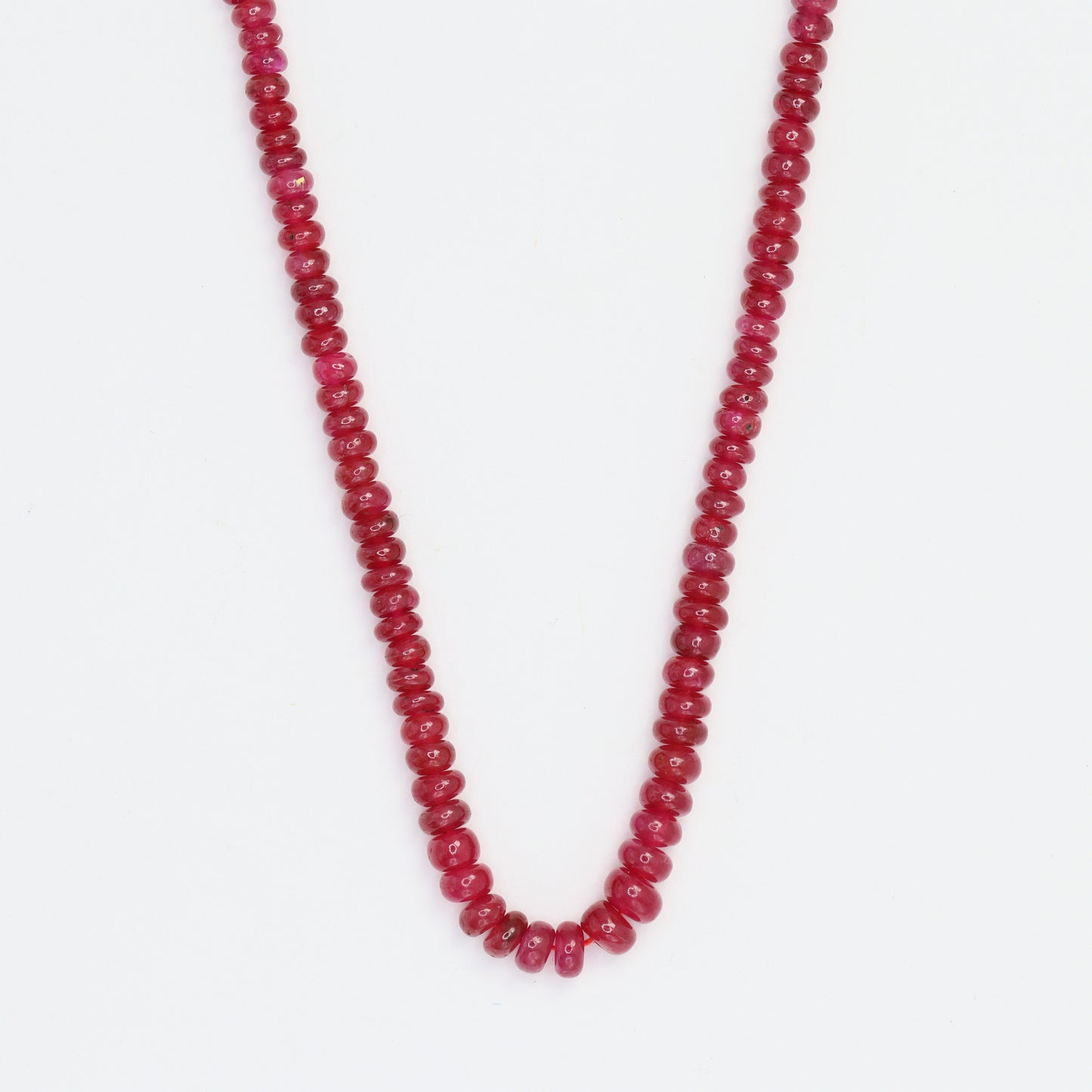 Red Ruby 3mm Smooth Rondelles