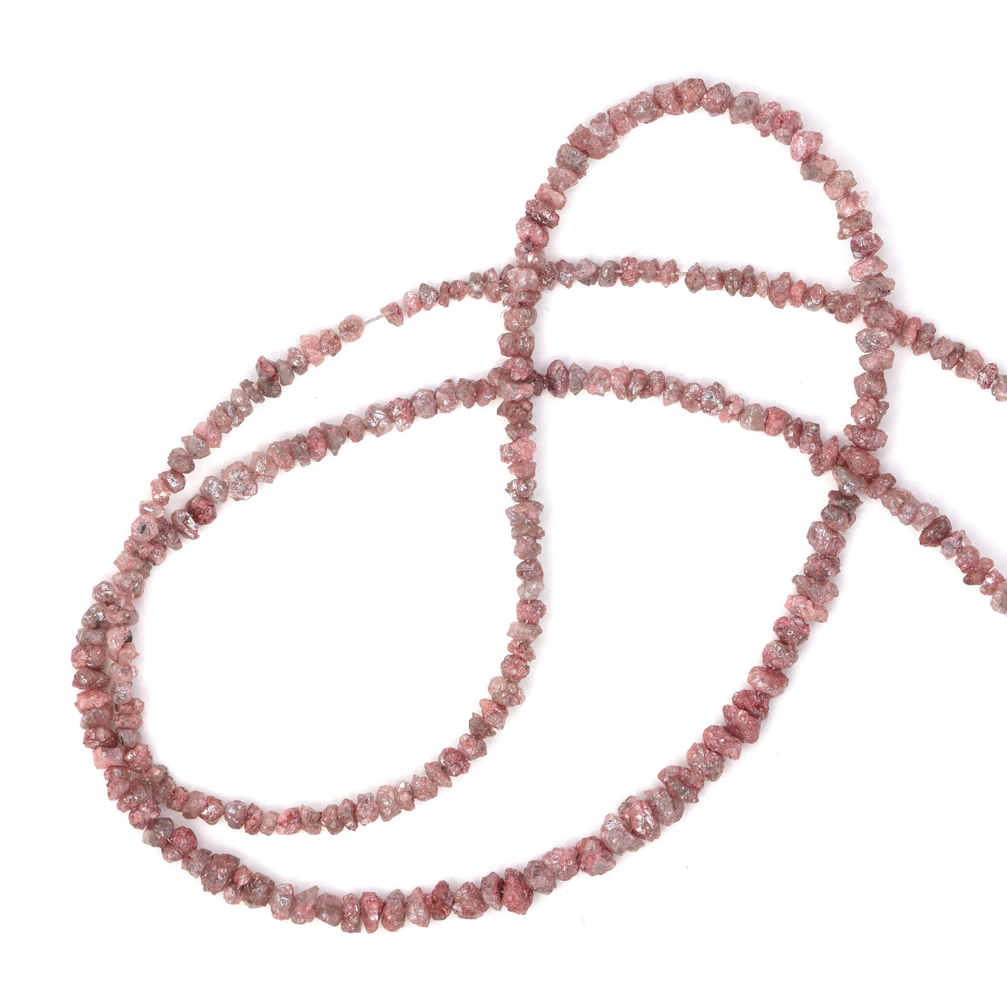 Pink Diamond 2.5mm Faceted Chips