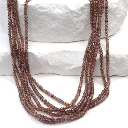 Color Change Garnet 2mm Faceted Rounds