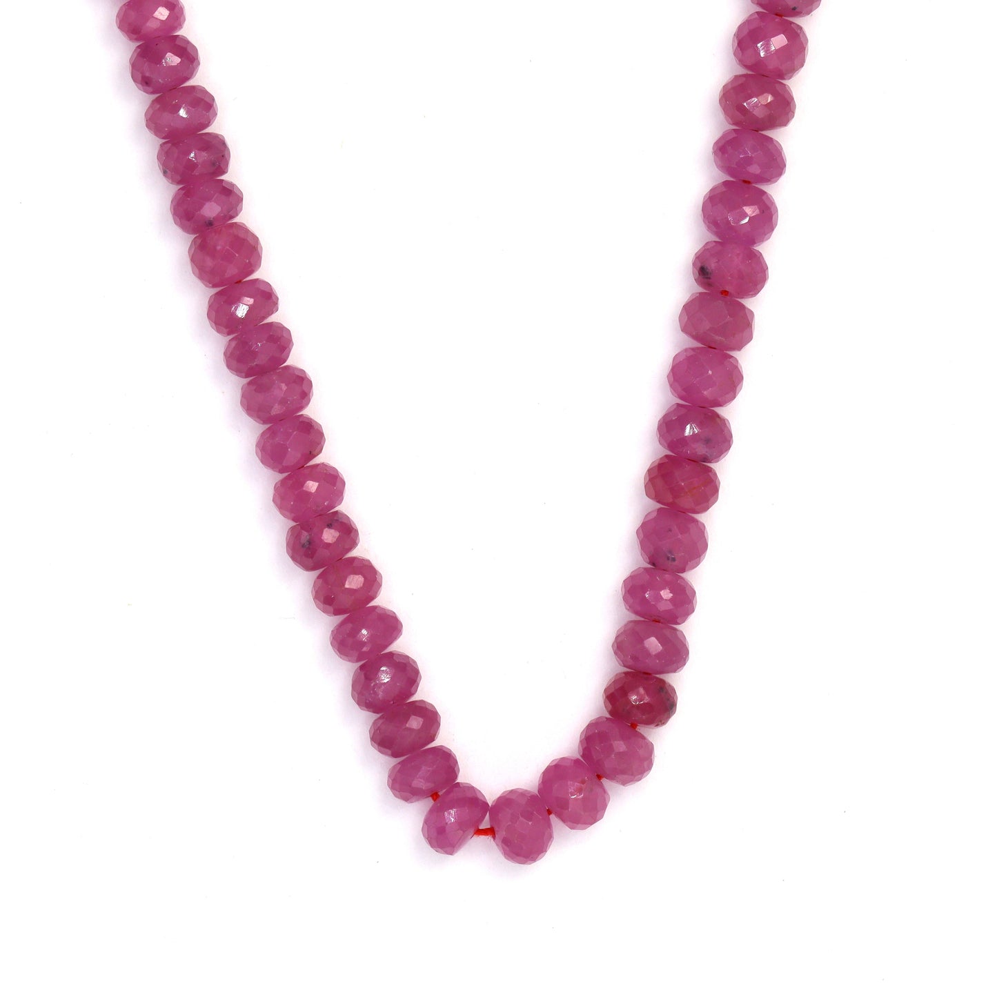 Pink Sapphire 5mm Faceted Rondelles