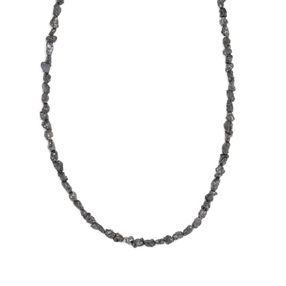 Black Diamond 3x2mm - 4x3mm Faceted Chips Bead Strand