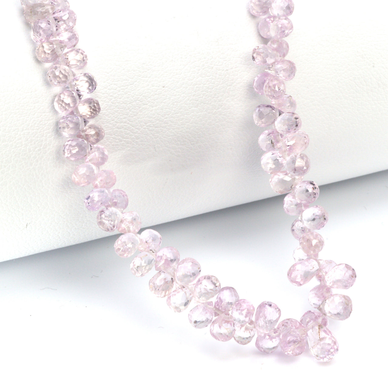 Light Pink Sapphire 4x2mm Faceted Teardrop Briolettes